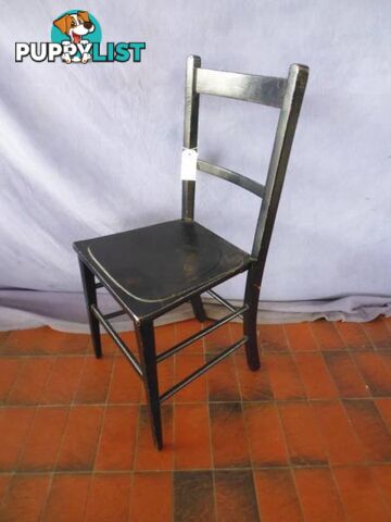 Chair, Black, Spindle Back, 359393