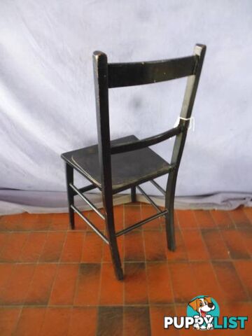 Chair, Black, Spindle Back, 359393