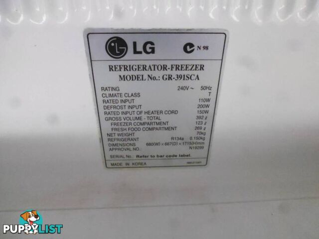 LG 2 Door Fridge & Freezer, 369788