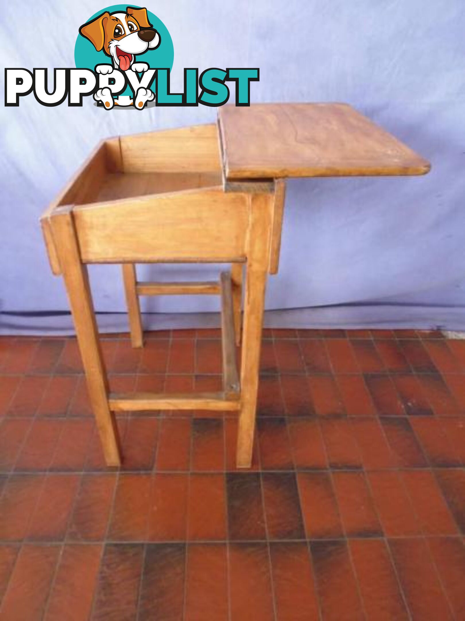 School Desk, Single, Lift Top, 368294