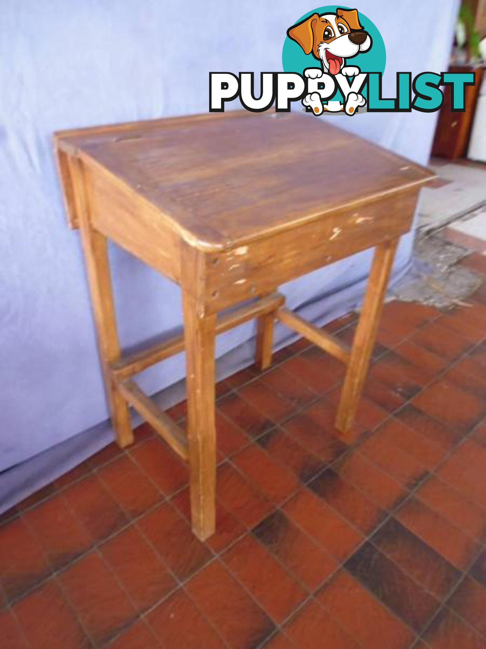 School Desk, Single, Lift Top, 368294