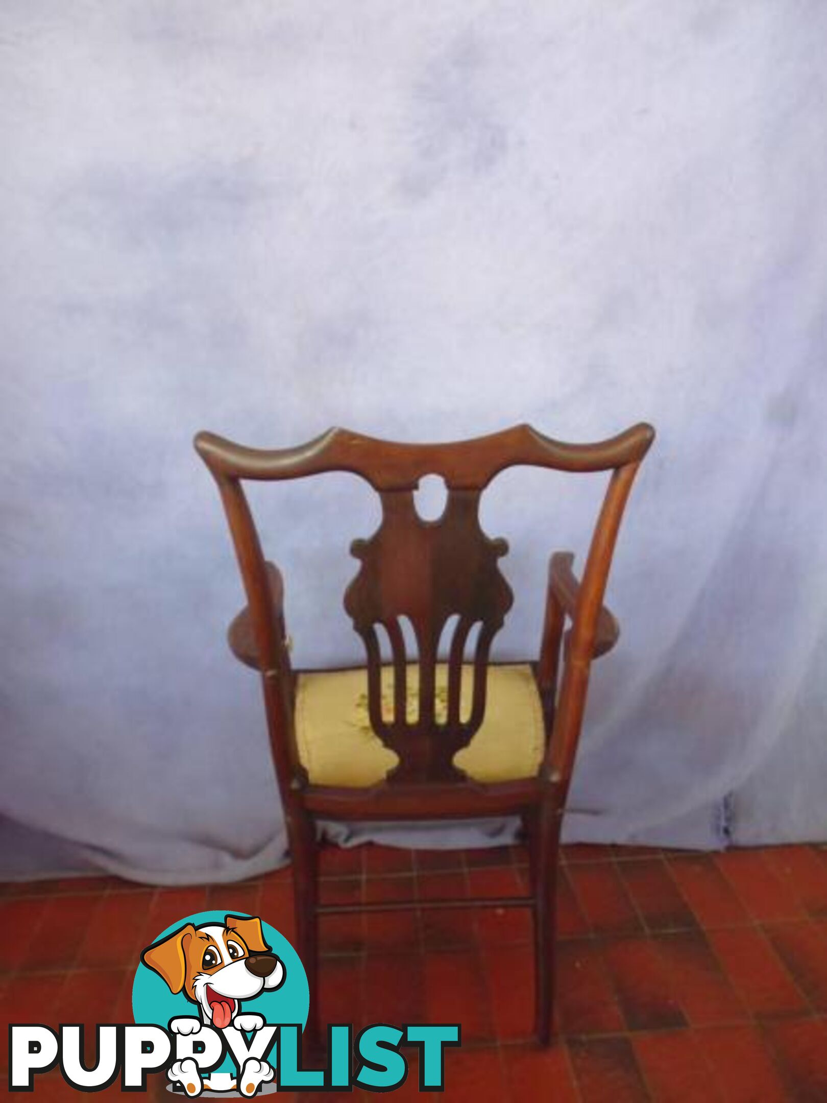 French Chair with Inlay, 369852