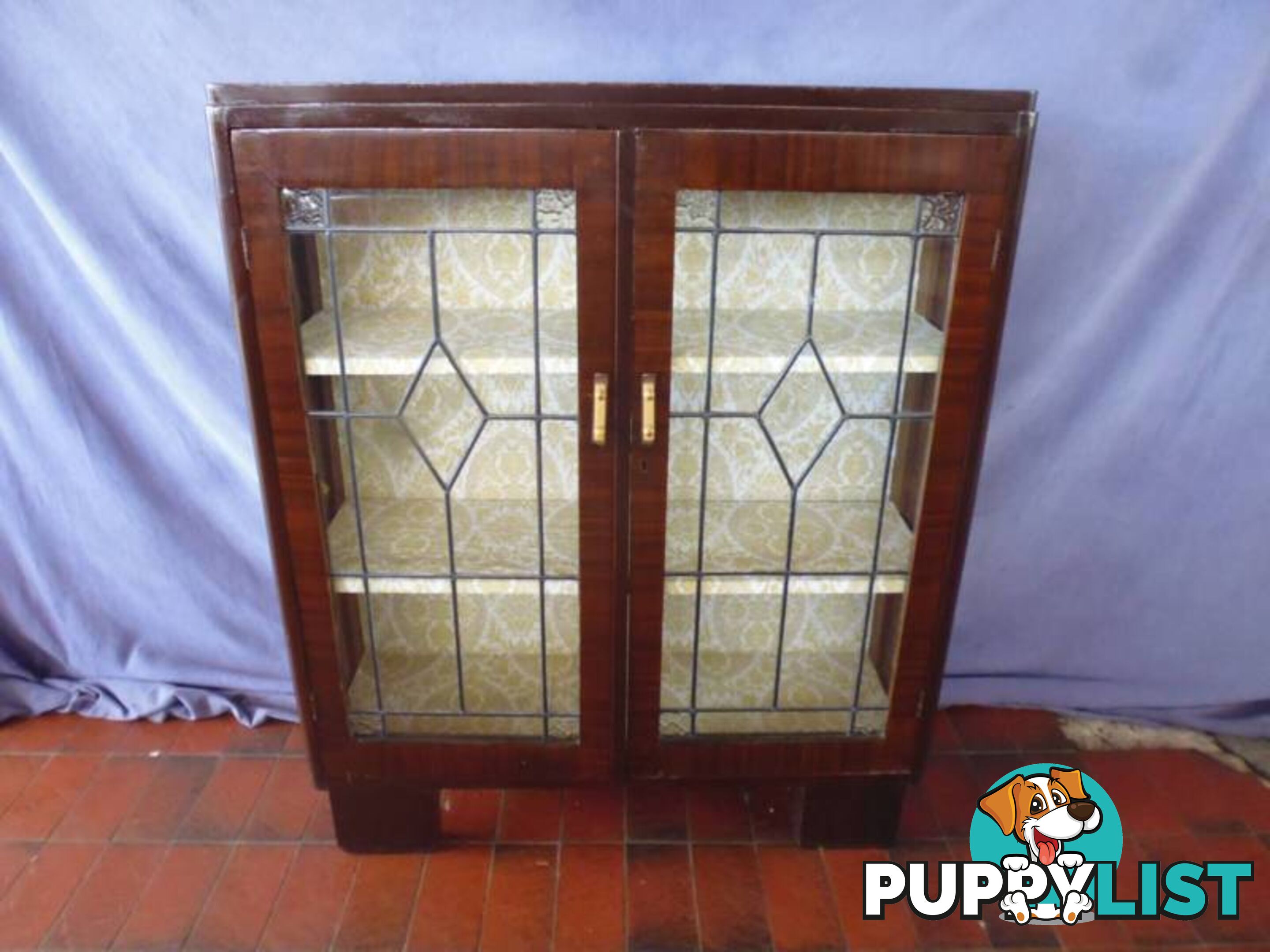 Leadlight Display Cabinet, 367716