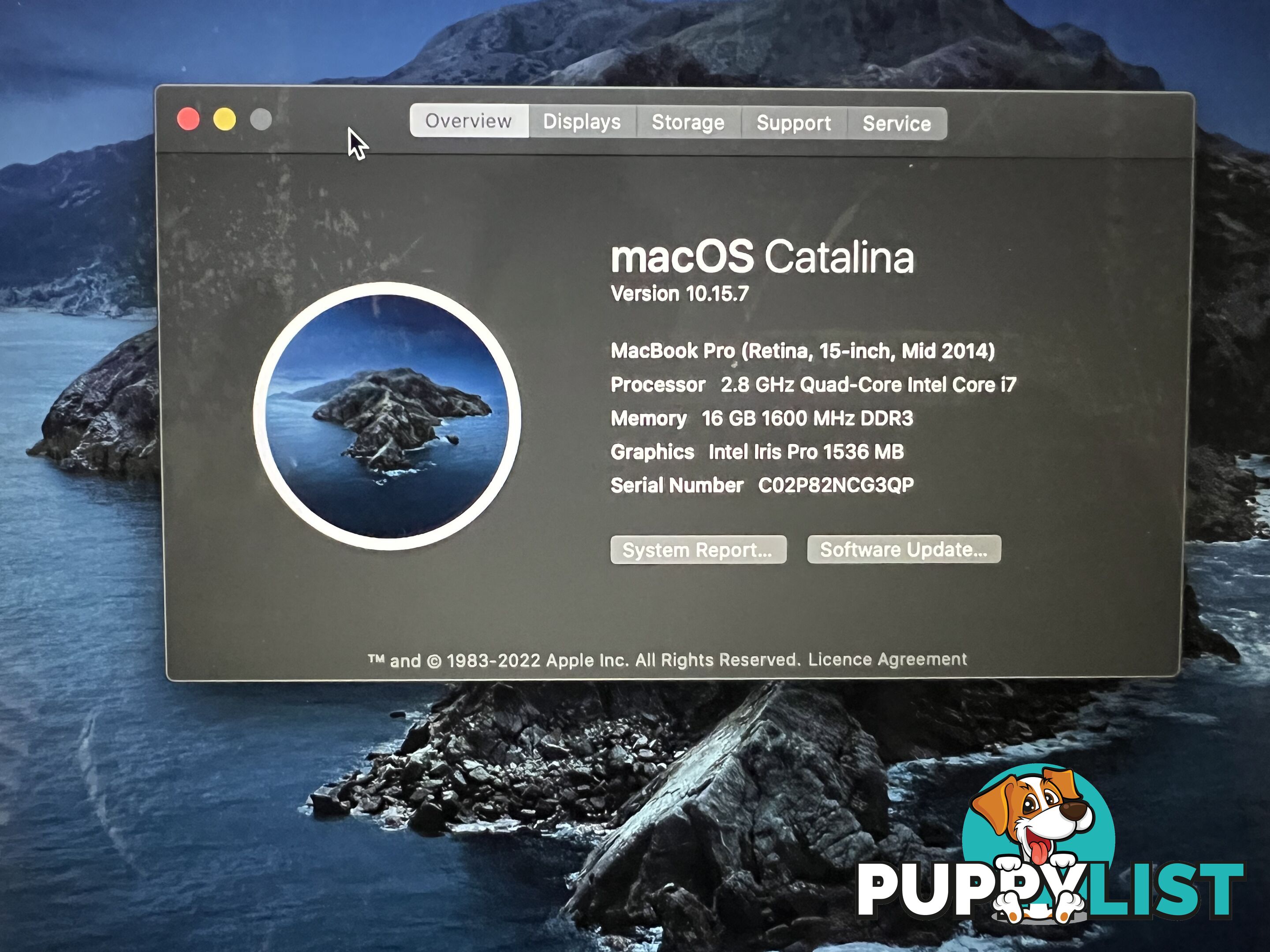 MacBook Pro 15” mid-2014 i7
