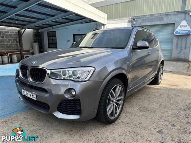 2016 BMW X3 XDRIVE20I F25MY16 4D WAGON