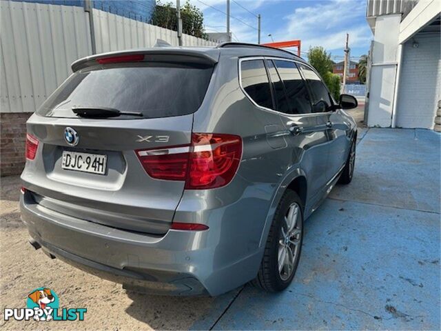 2016 BMW X3 XDRIVE20I F25MY16 4D WAGON