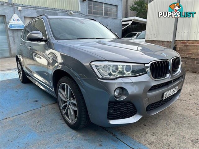 2016 BMW X3 XDRIVE20I F25MY16 4D WAGON