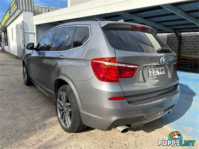 2016 BMW X3 XDRIVE20I F25MY16 4D WAGON