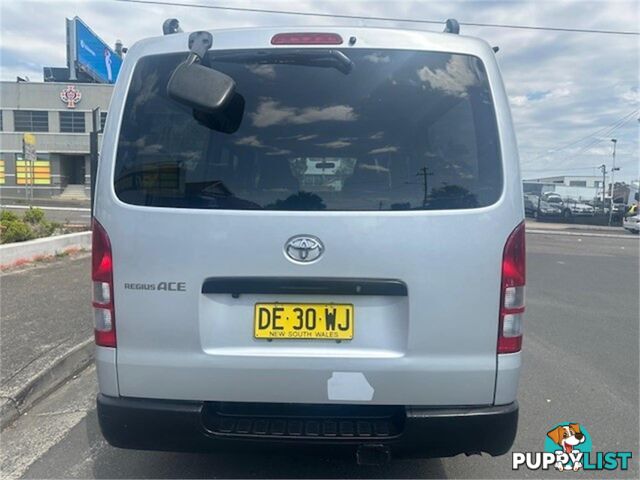 2017 TOYOTA HIACE LWB KDH201RMY17 5D VAN