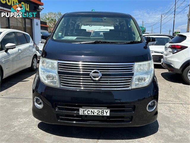 2008 NISSAN ELGRAND HIGHWAYSTAR E51SERIESIII 