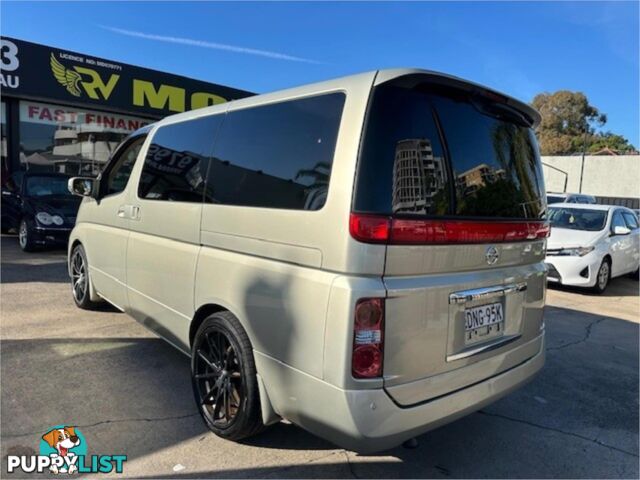 2008 NISSAN ELGRAND  E51 4D WAGON