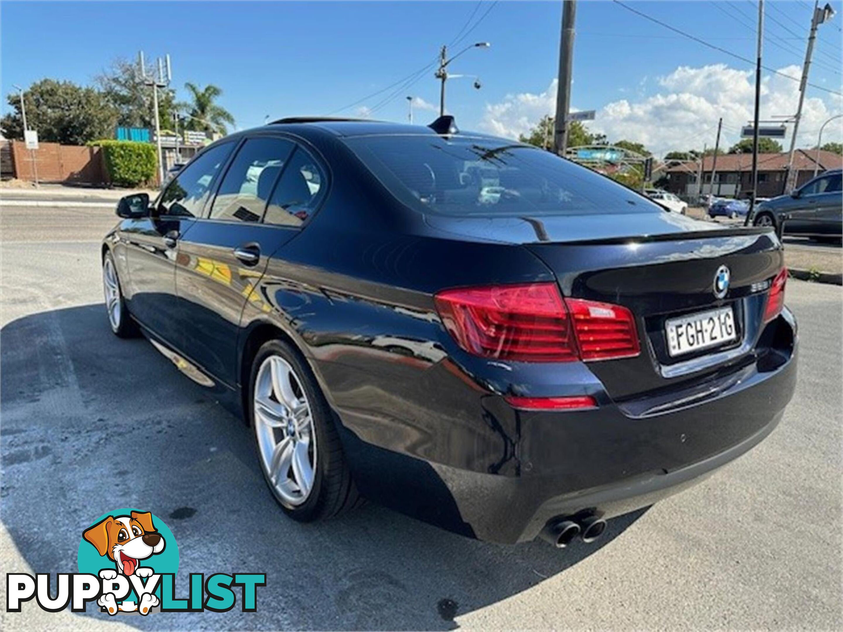 2014 BMW 5 28ILUXURYLINE F10MY15 4D SEDAN