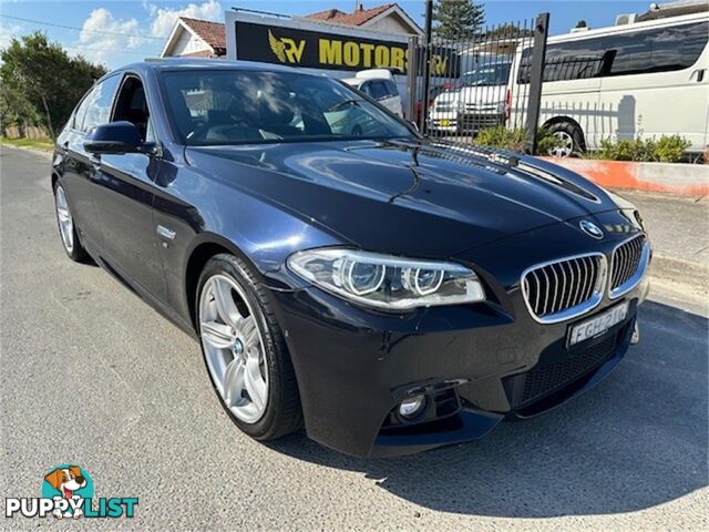 2014 BMW 5 28ILUXURYLINE F10MY15 4D SEDAN