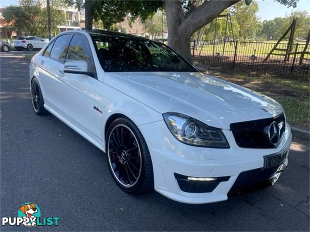 2012 MERCEDES-BENZ C63 AMG W204MY12 4D SEDAN