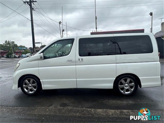 2007 NISSAN ELGRAND HIGHWAYSTAR E51 5D WAGON