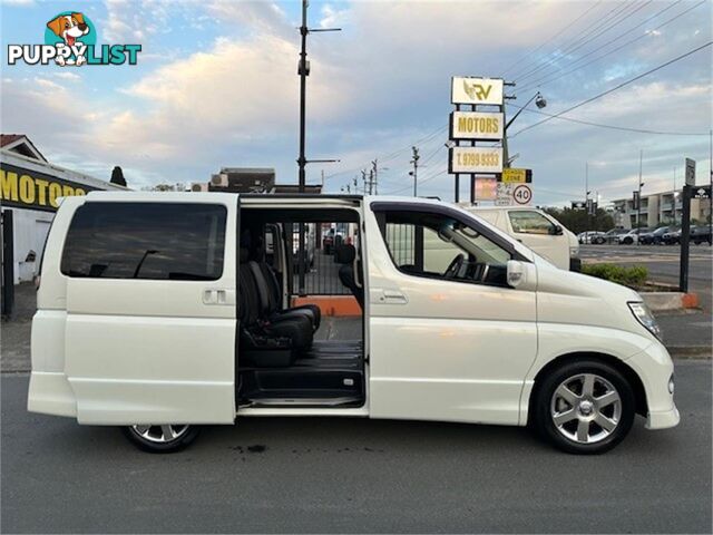 2007 NISSAN ELGRAND HIGHWAYSTAR E51 5D WAGON