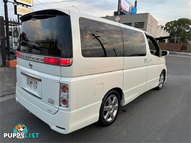 2007 NISSAN ELGRAND HIGHWAYSTAR E51 5D WAGON