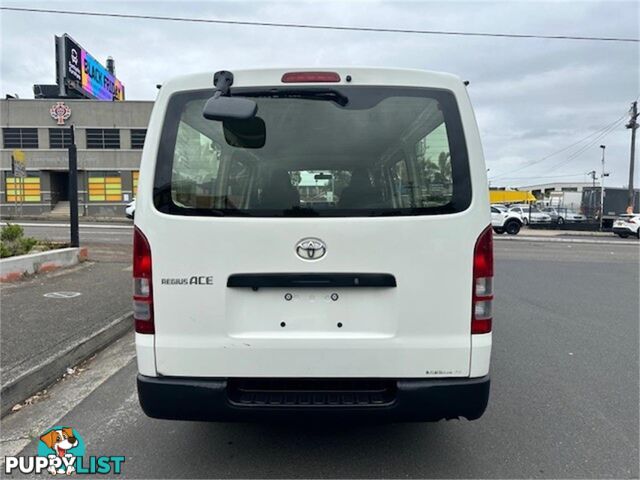 2016 TOYOTA HIACE LWB KDH201RMY16 5D VAN