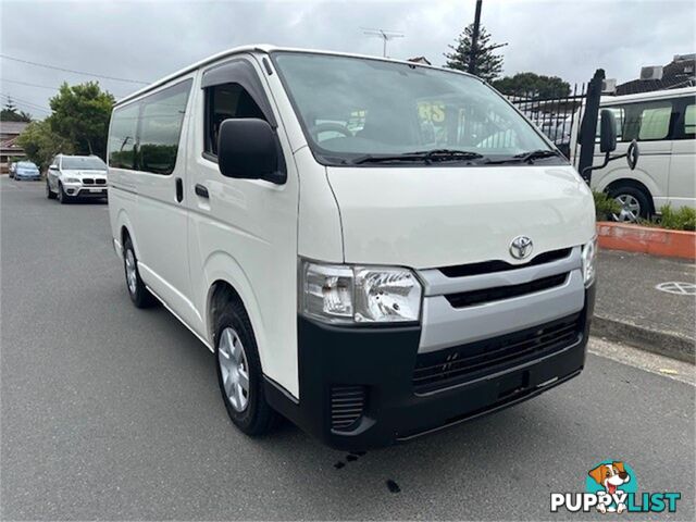 2016 TOYOTA HIACE LWB KDH201RMY16 5D VAN