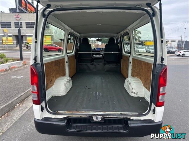 2016 TOYOTA HIACE LWB KDH201RMY16 5D VAN