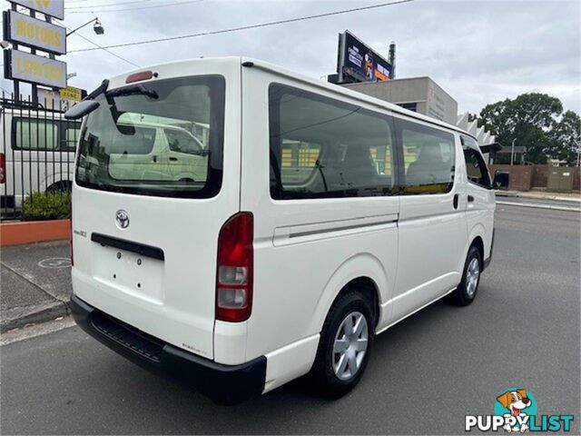 2016 TOYOTA HIACE LWB KDH201RMY16 5D VAN