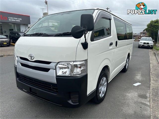 2016 TOYOTA HIACE LWB KDH201RMY16 5D VAN