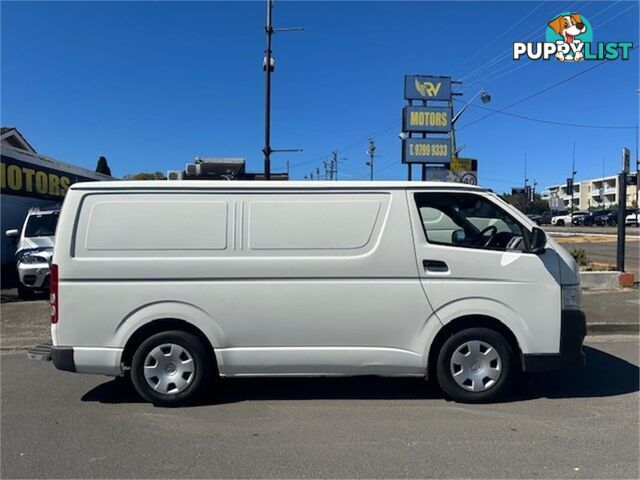 2010 TOYOTA HIACE LWB KDH201RMY11UPGRADE 4D VAN