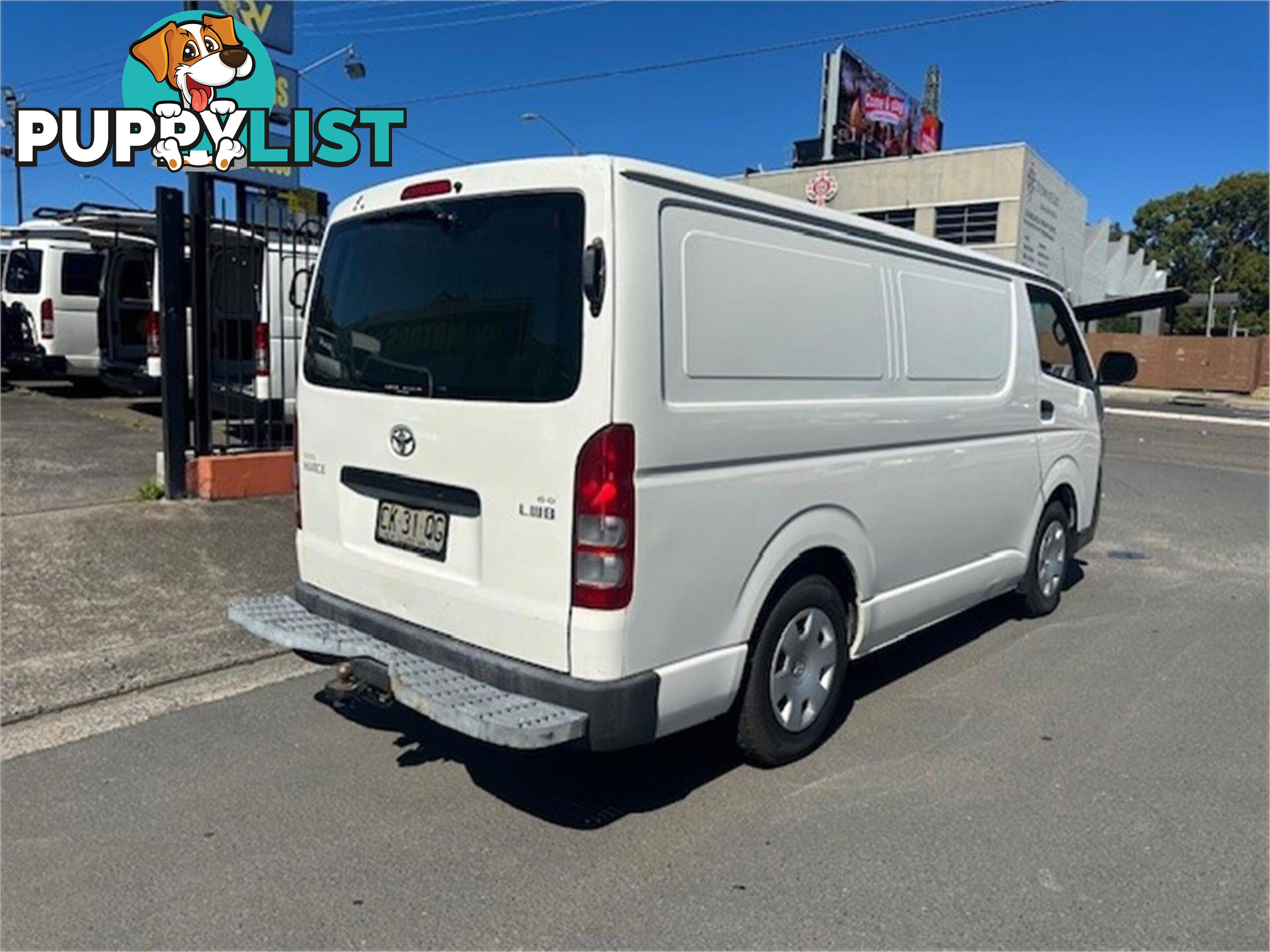 2010 TOYOTA HIACE LWB KDH201RMY11UPGRADE 4D VAN