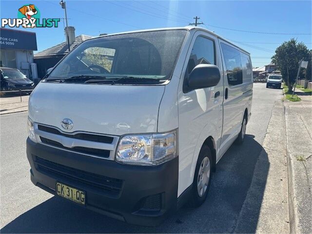 2010 TOYOTA HIACE LWB KDH201RMY11UPGRADE 4D VAN