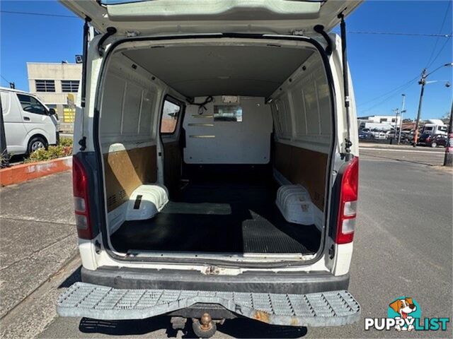 2010 TOYOTA HIACE LWB KDH201RMY11UPGRADE 4D VAN