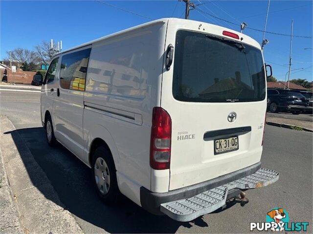 2010 TOYOTA HIACE LWB KDH201RMY11UPGRADE 4D VAN