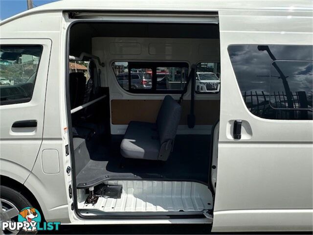 2023 TOYOTA HIACE DXCOMMUTERSLWBHIGHROOF TRH221 4D VAN