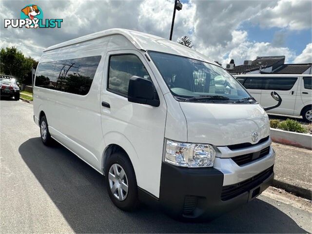 2023 TOYOTA HIACE DXCOMMUTERSLWBHIGHROOF TRH221 4D VAN