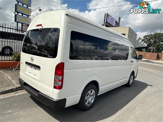 2023 TOYOTA HIACE DXCOMMUTERSLWBHIGHROOF TRH221 4D VAN