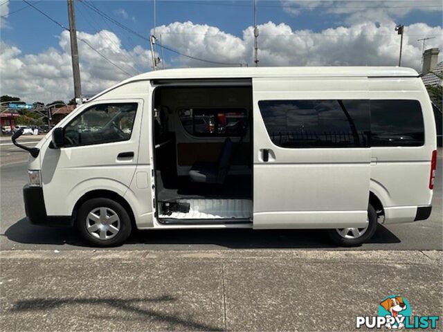 2023 TOYOTA HIACE DXCOMMUTERSLWBHIGHROOF TRH221 4D VAN