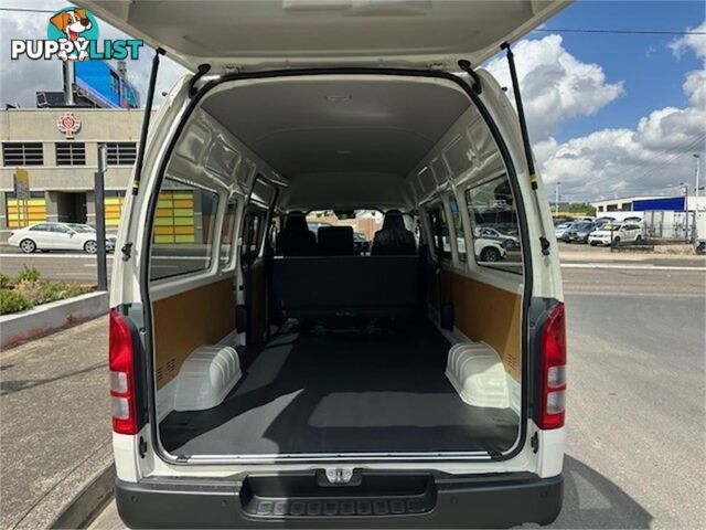 2023 TOYOTA HIACE DXCOMMUTERSLWBHIGHROOF TRH221 4D VAN