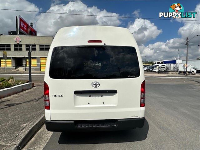 2023 TOYOTA HIACE DXCOMMUTERSLWBHIGHROOF TRH221 4D VAN