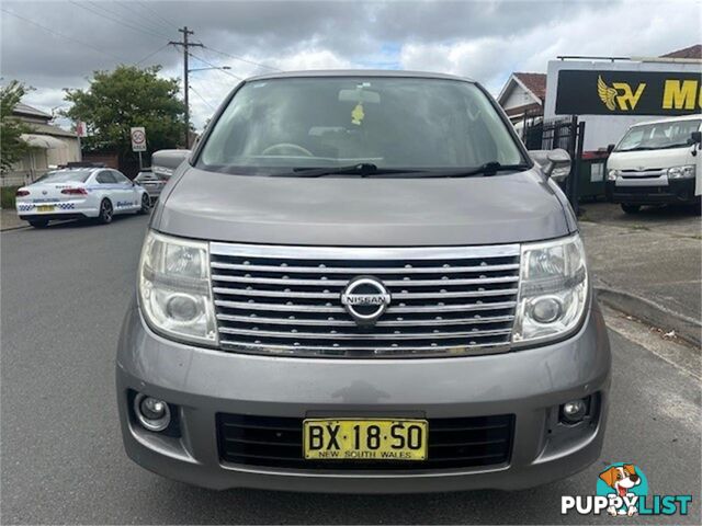 2009 NISSAN ELGRAND VG NE51 5D WAGON