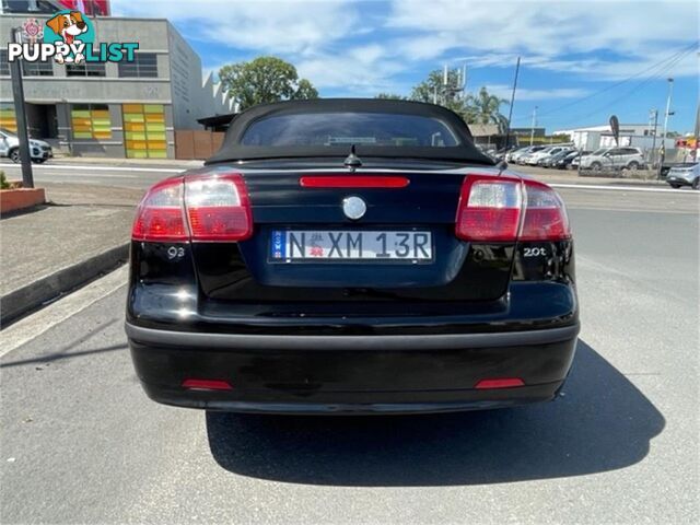 2005 SAAB 9-3 VECTOR MY05 2D CONVERTIBLE