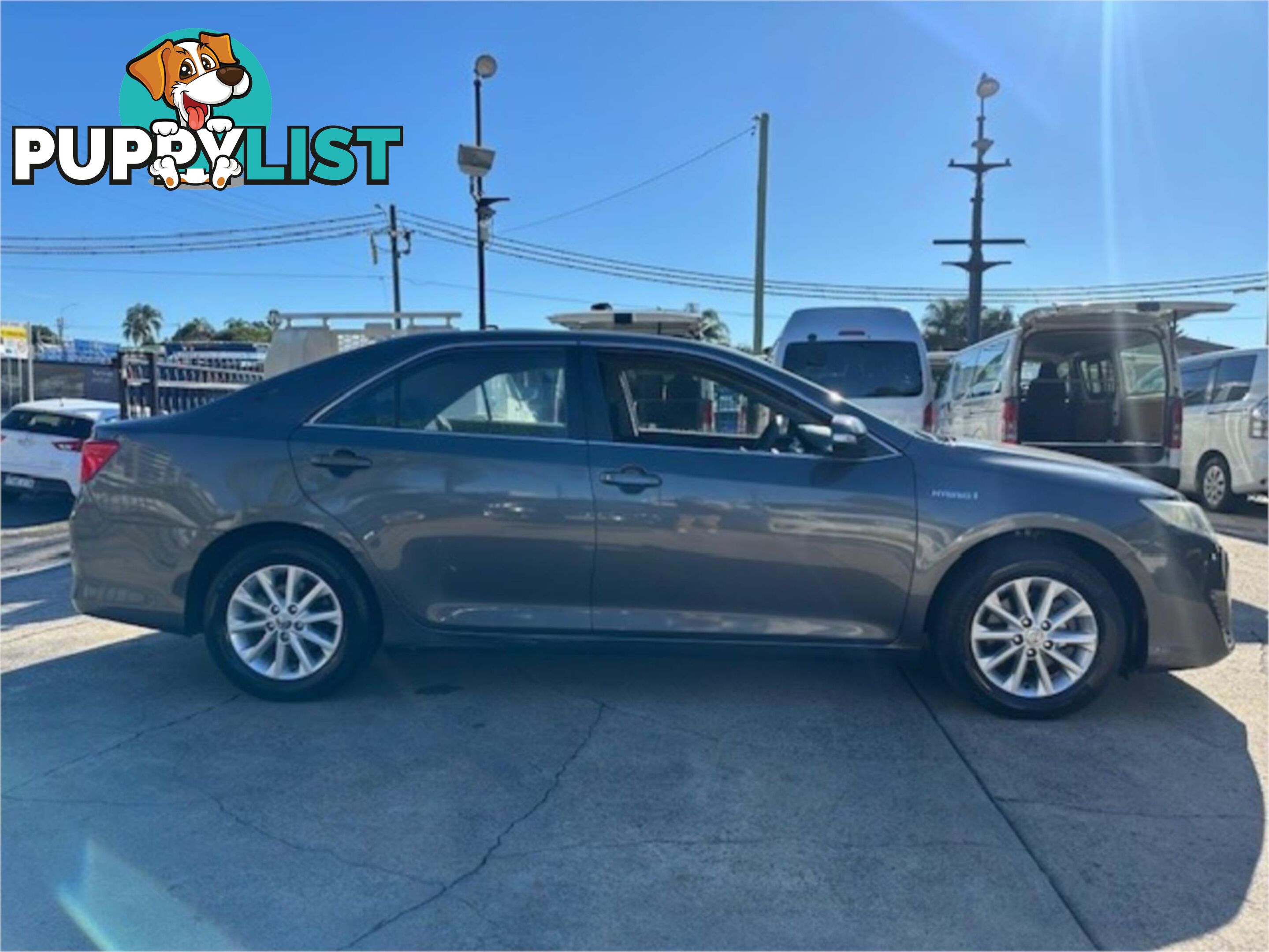 2012 TOYOTA CAMRY HYBRIDH AVV50R 4D SEDAN