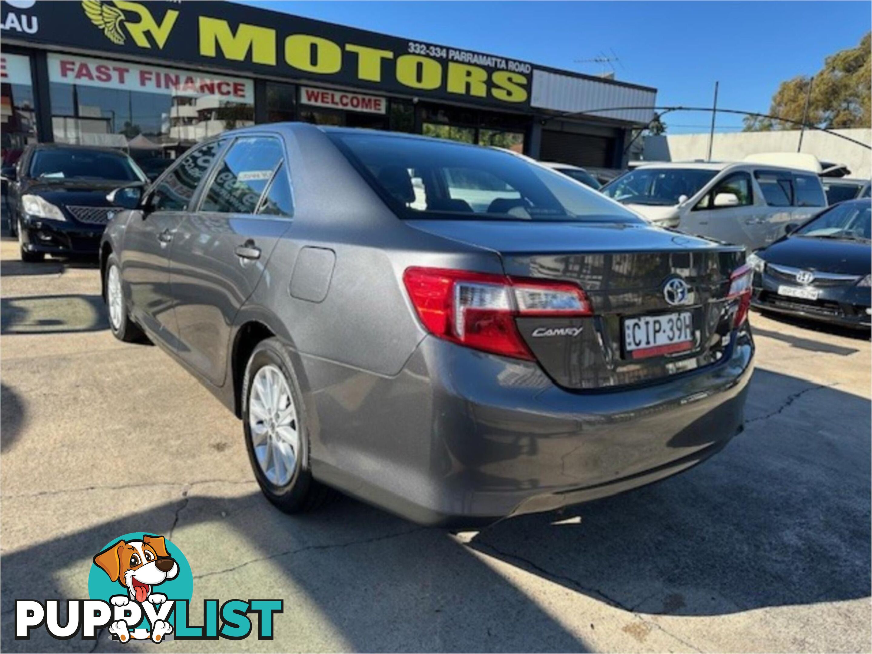 2012 TOYOTA CAMRY HYBRIDH AVV50R 4D SEDAN