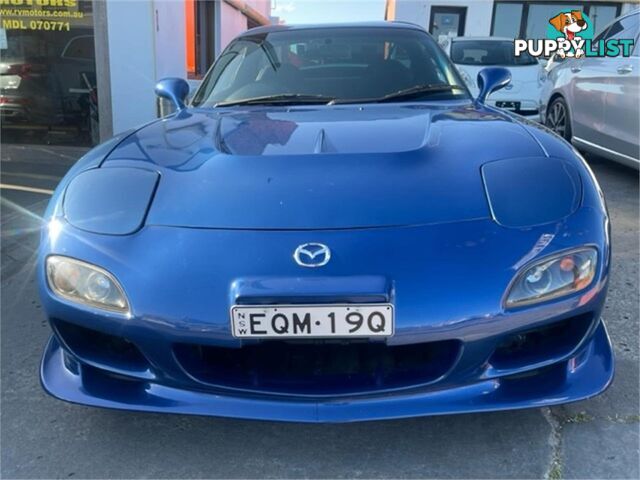 2002 MAZDA RX7 TWINTURBORS 8 3D HATCHBACK COUPE BODY