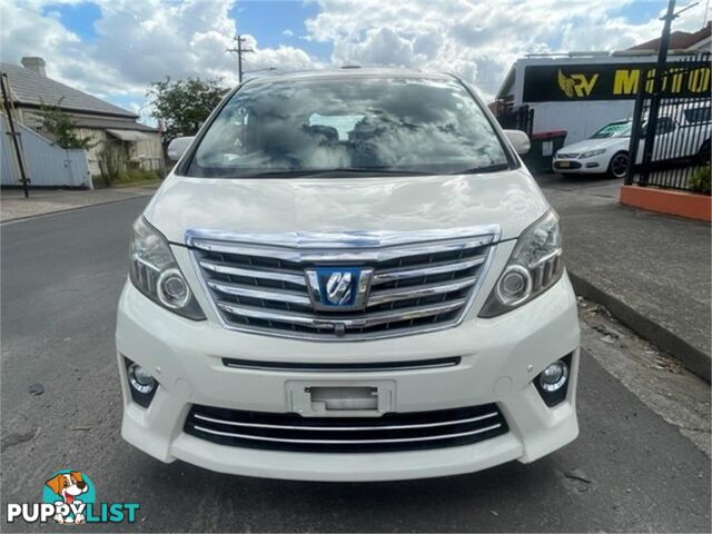 2011 TOYOTA ALPHARD SRCPACKAGE ATH20 5D WAGON