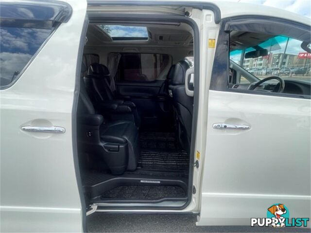 2011 TOYOTA ALPHARD SRCPACKAGE ATH20 5D WAGON