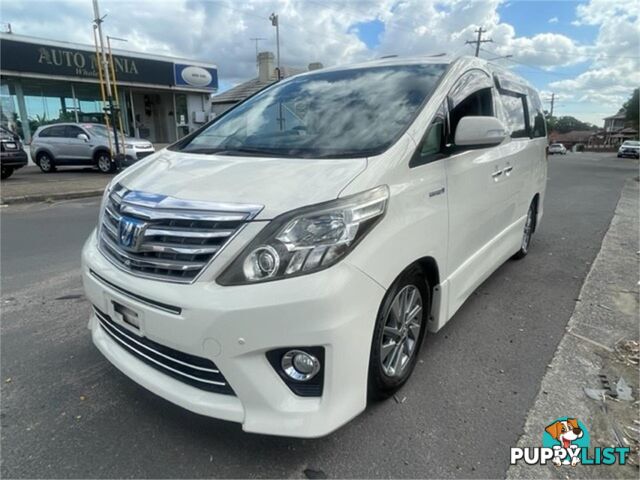 2011 TOYOTA ALPHARD SRCPACKAGE ATH20 5D WAGON