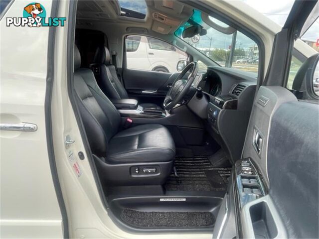 2011 TOYOTA ALPHARD SRCPACKAGE ATH20 5D WAGON