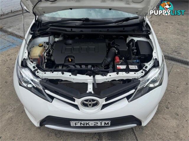 2012 TOYOTA COROLLA ASCENT ZRE182R 5D HATCHBACK