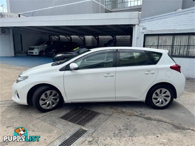 2012 TOYOTA COROLLA ASCENT ZRE182R 5D HATCHBACK