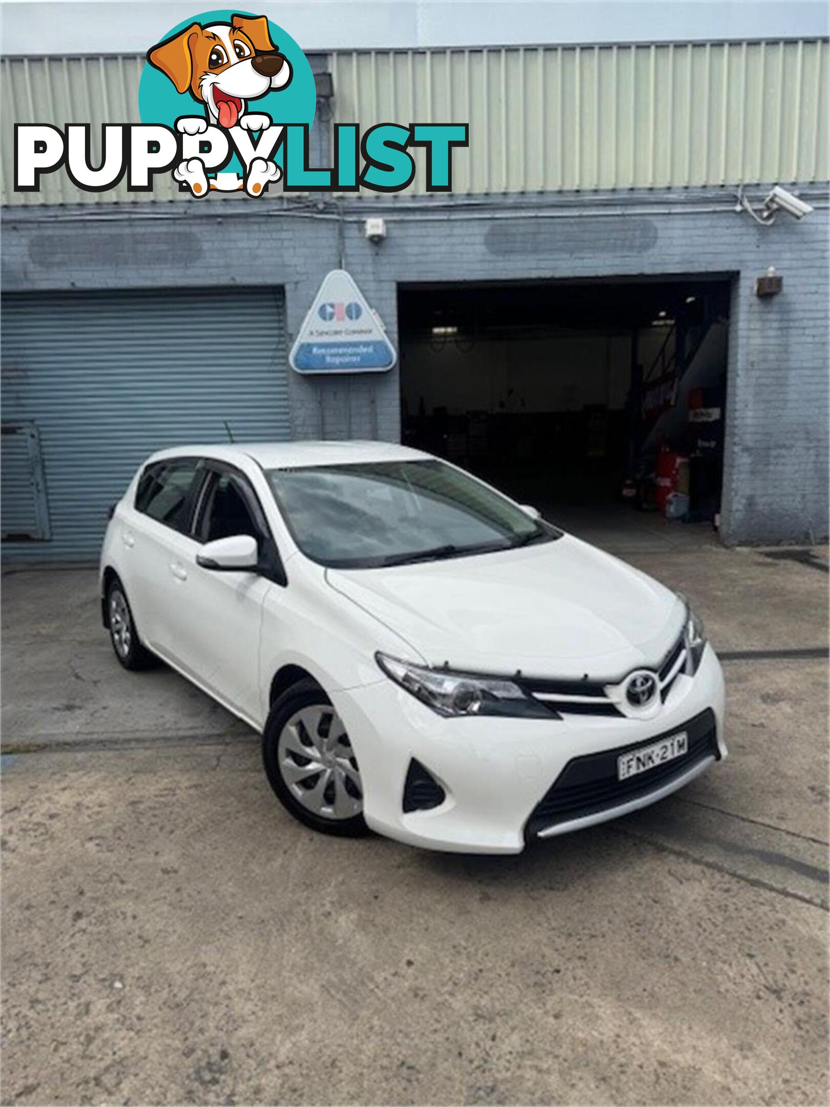 2012 TOYOTA COROLLA ASCENT ZRE182R 5D HATCHBACK