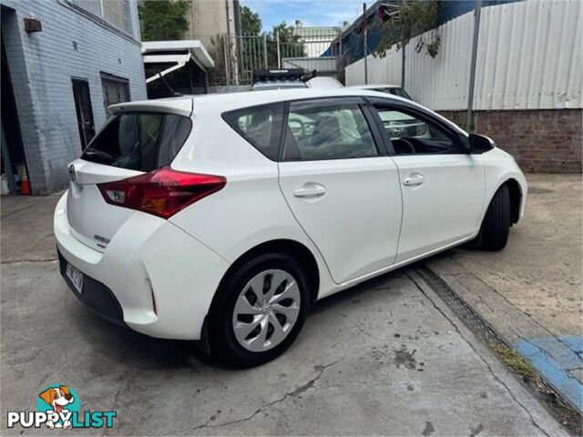 2012 TOYOTA COROLLA ASCENT ZRE182R 5D HATCHBACK